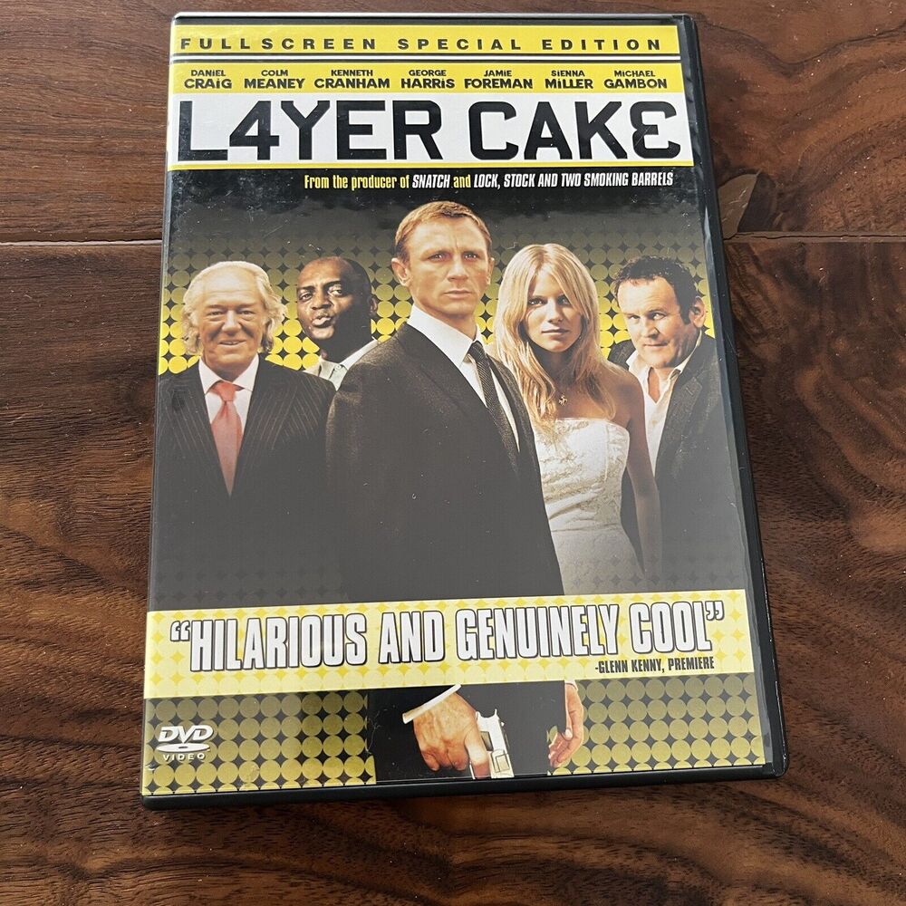 Layer Cake DVD 2005 Full Screen Special Edition Sony